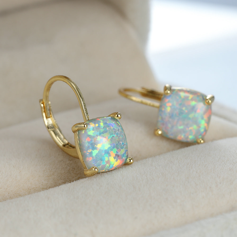 Iris Opal Earrings