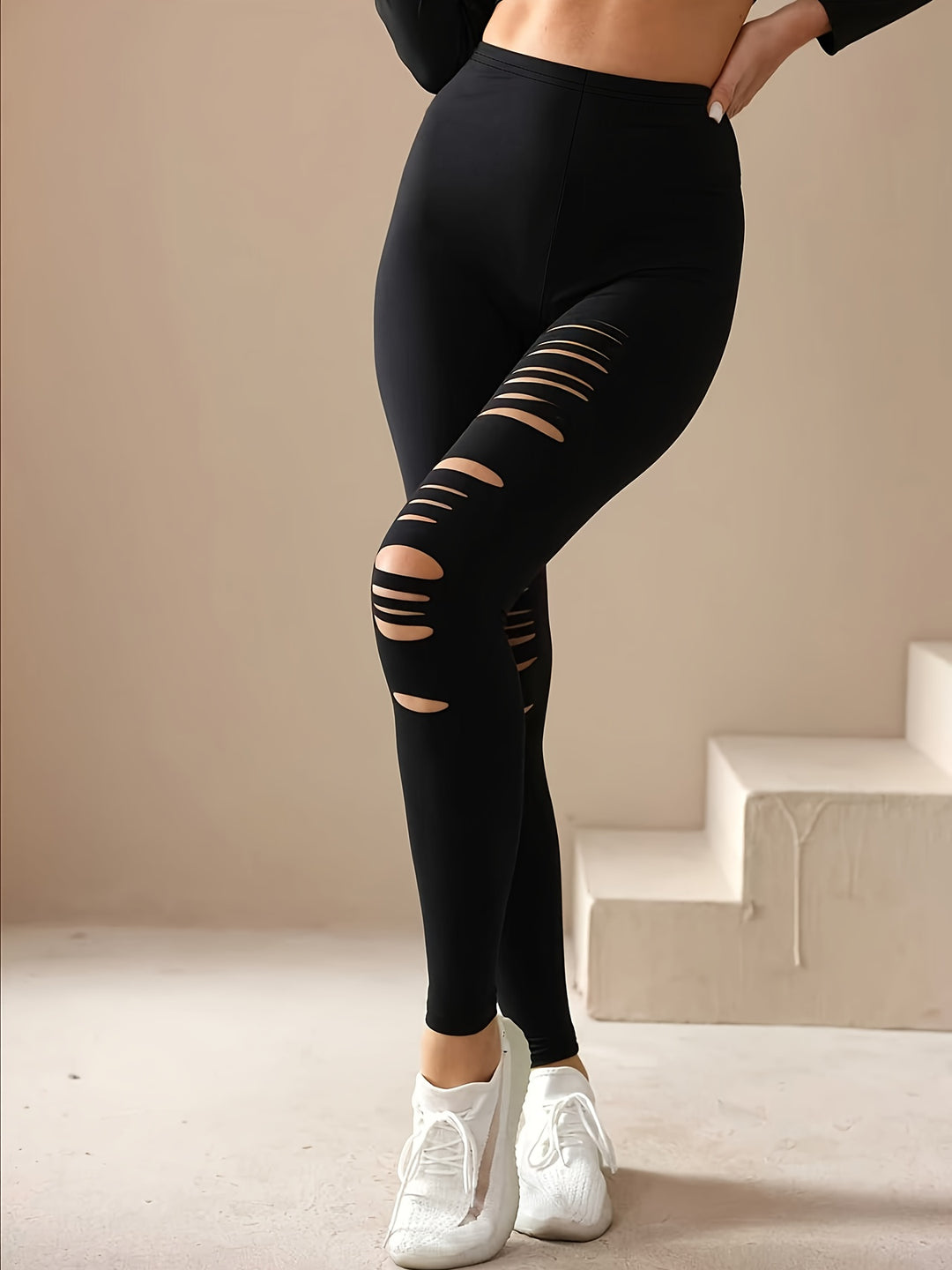 Revolt Distressed Leggings