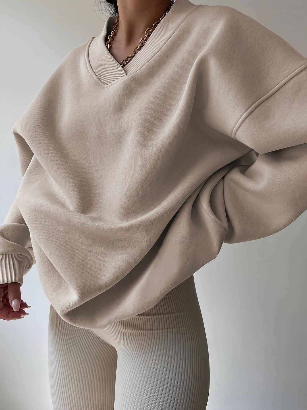 Off-Duty Oversized Sweatshirt