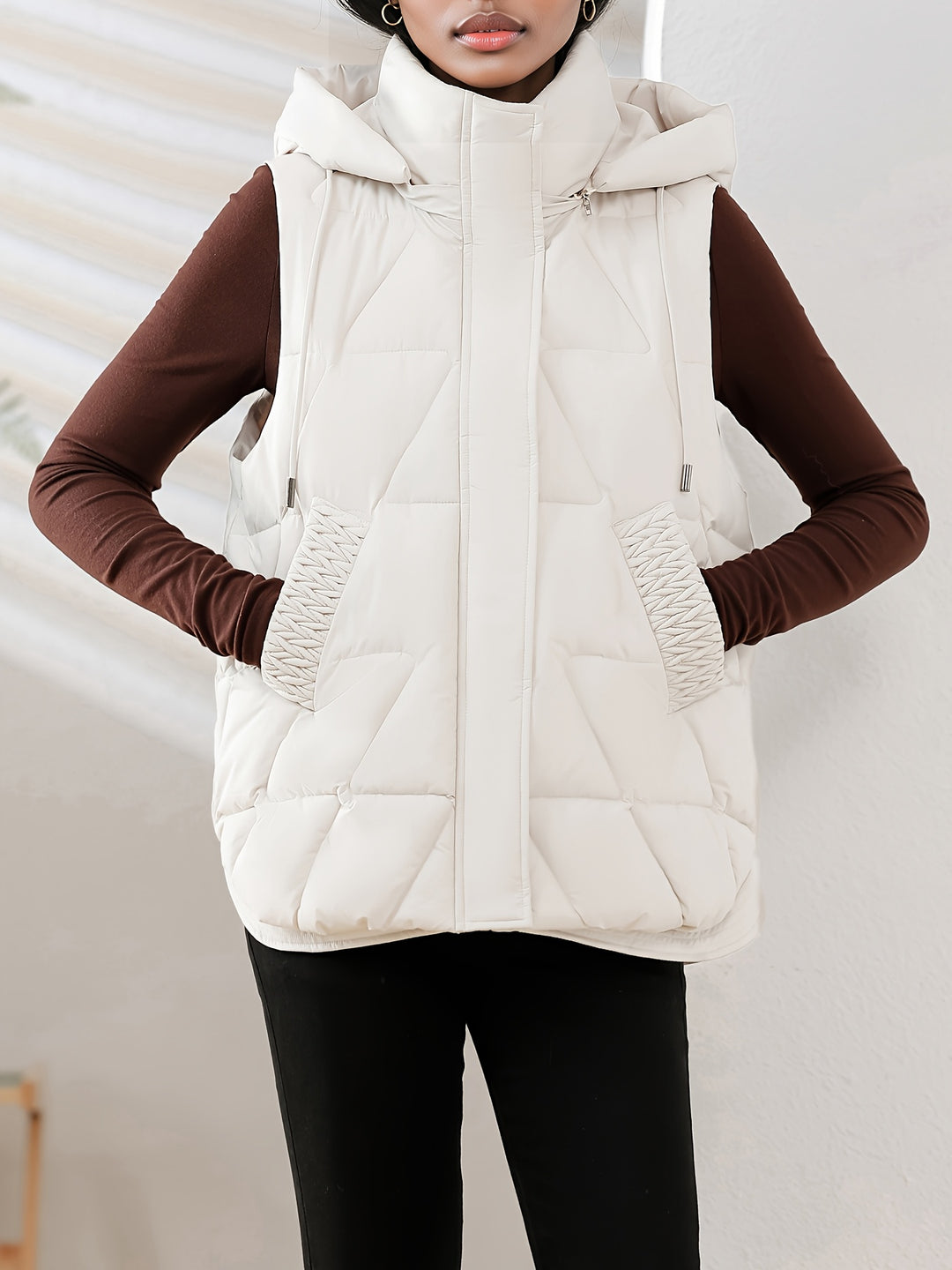 Aspen Hooded Puffer Vest