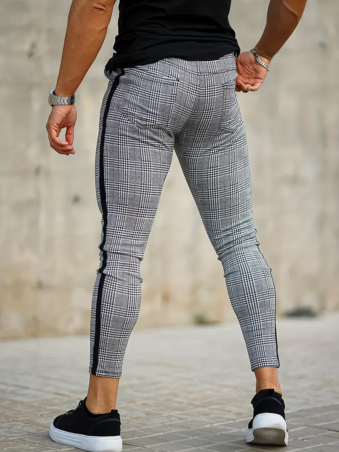 Zenith Plaid Hybrid Trouser
