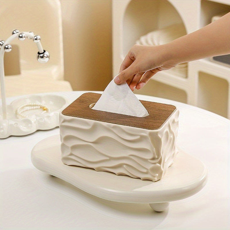 Ripple Tissue Box