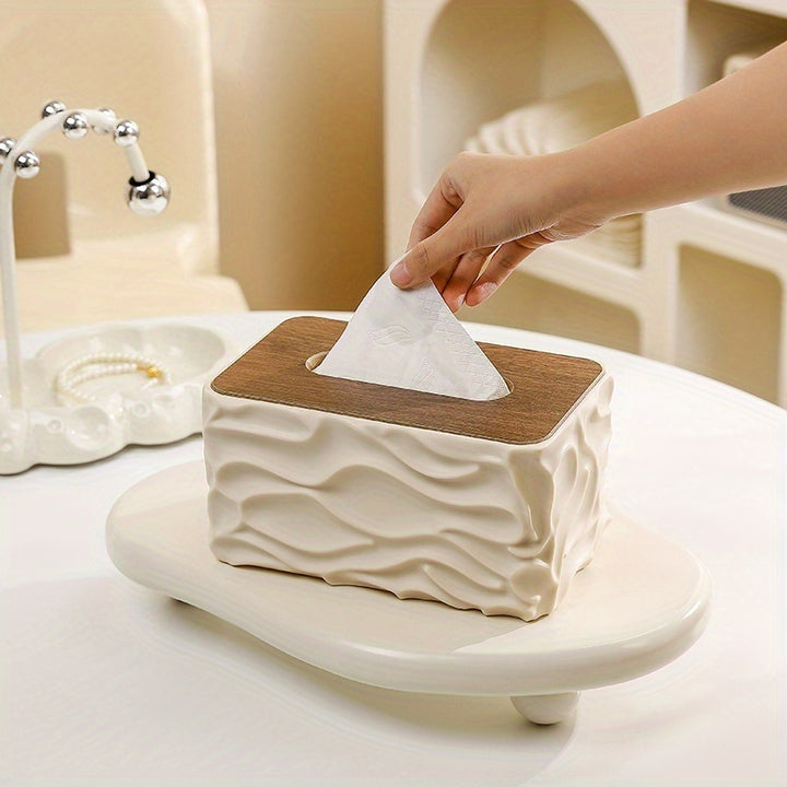 Ripple Tissue Box