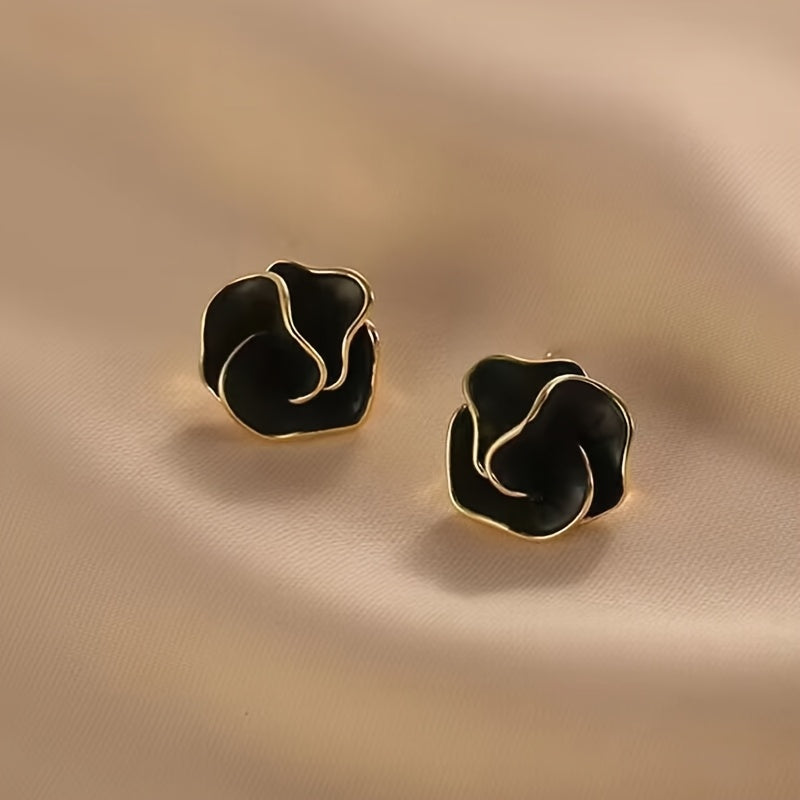Camellia Stud Earrings