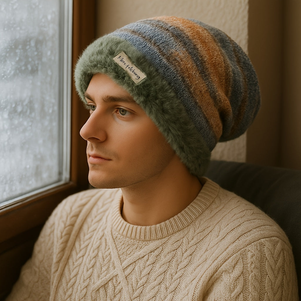 Ridge & Pine Stripe Beanie