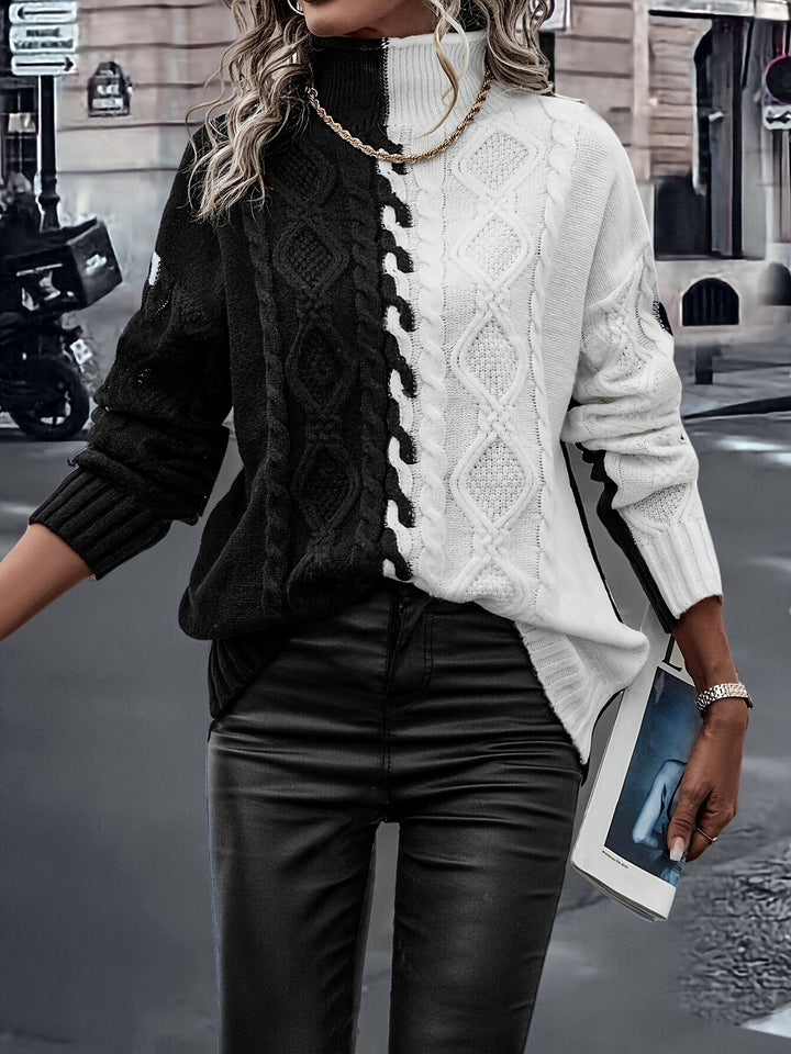 Contrast Theory Merino Wool Sweater