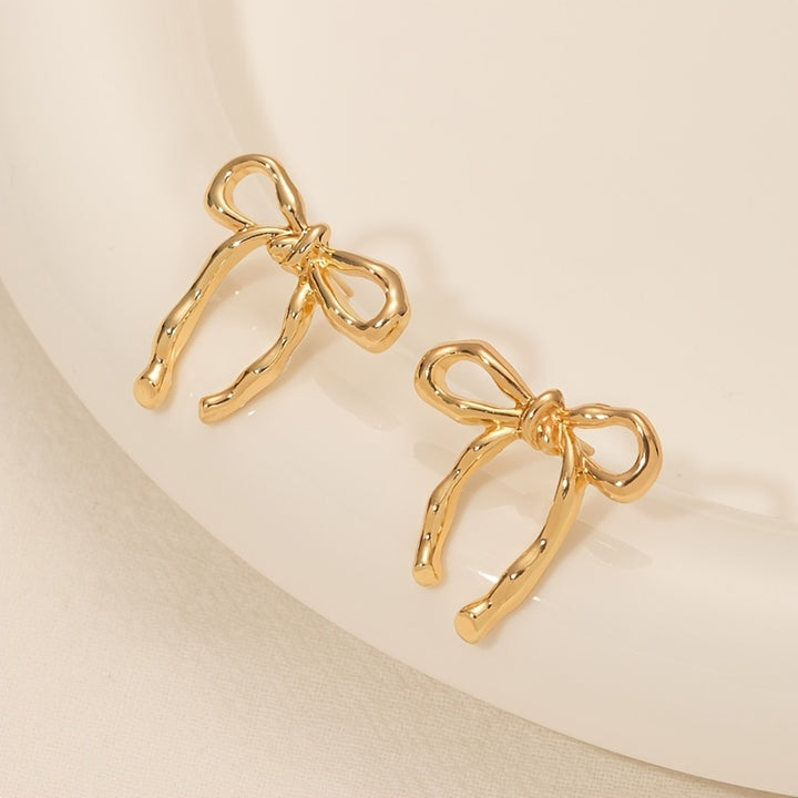 Gala Bowknot Stud Earrings