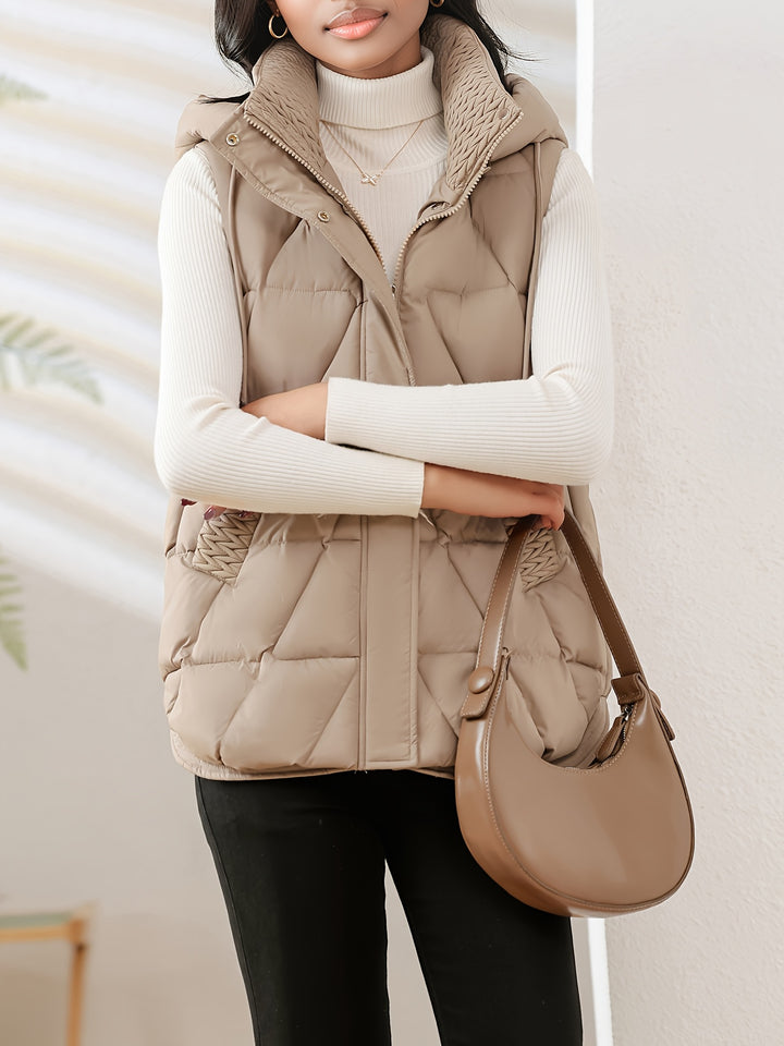 Aspen Hooded Puffer Vest