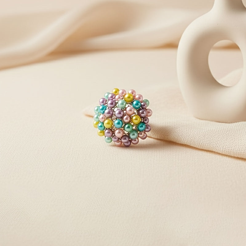Prism Bloom Cluster Ring