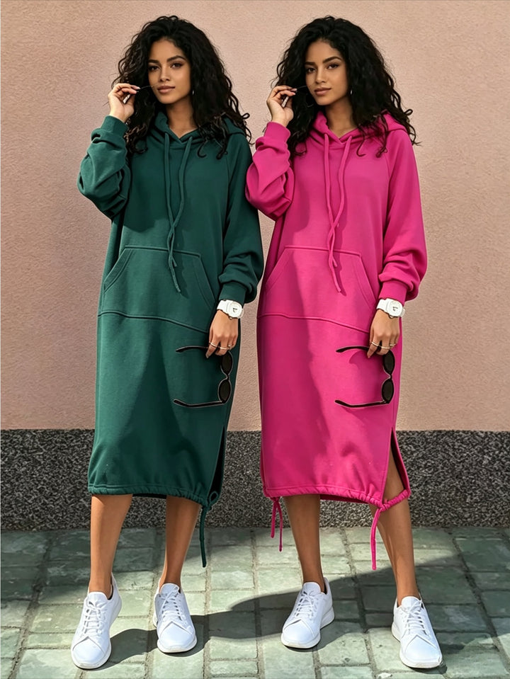 Tahlia Longline Hoodie Dress