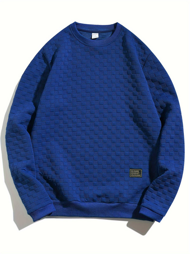 Vantage Checkered Crewneck