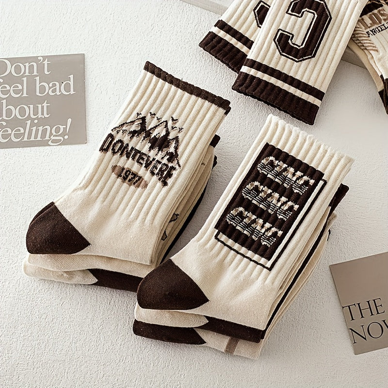 Vintage & Varsity Letter Sock Set