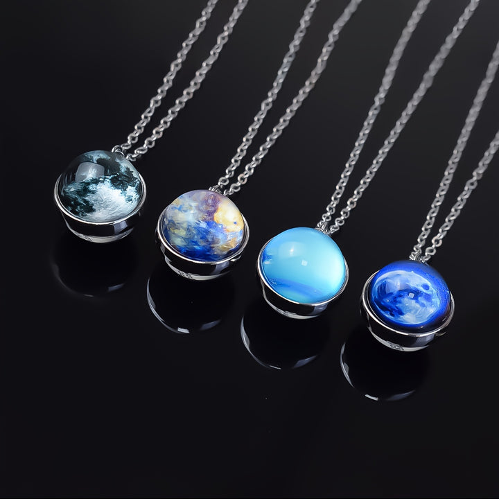 Cosmic Sphere Pendant Necklace