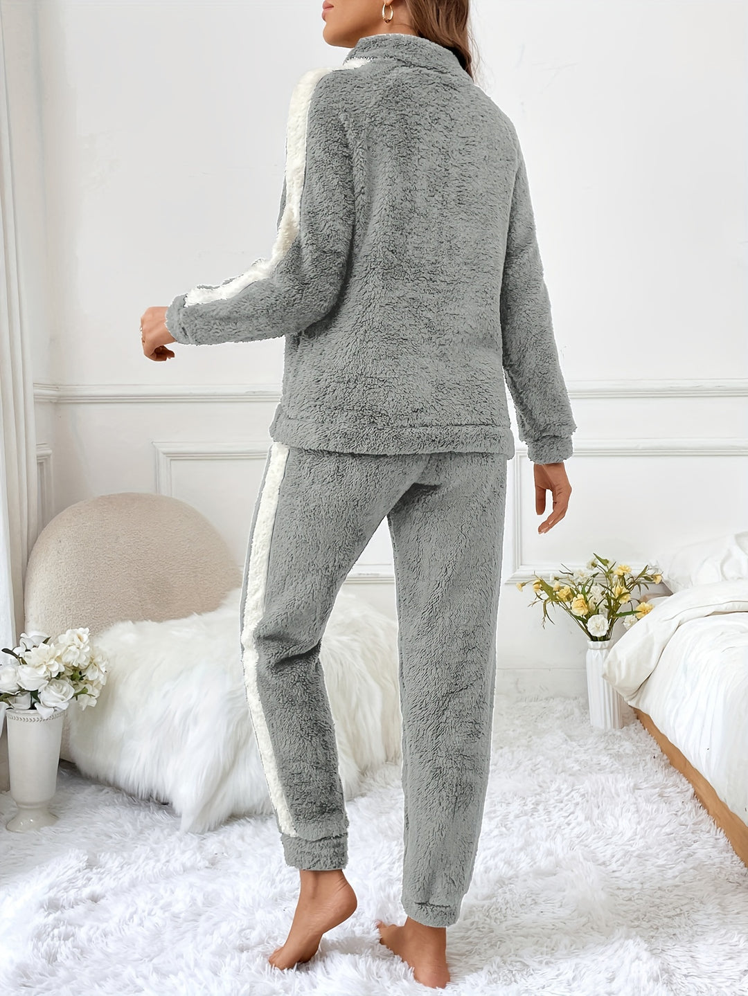 Teddy Fleece Pajama Set