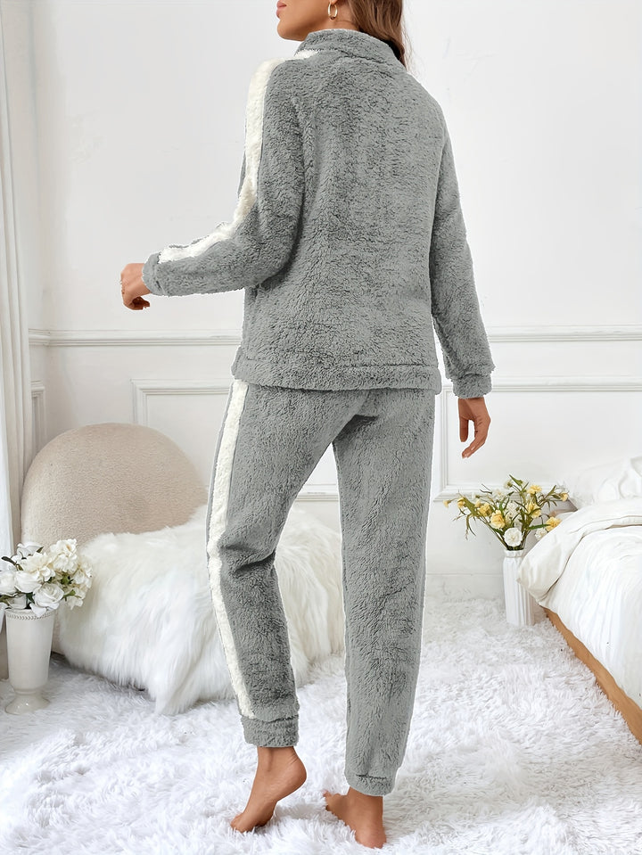 Teddy Fleece Pajama Set