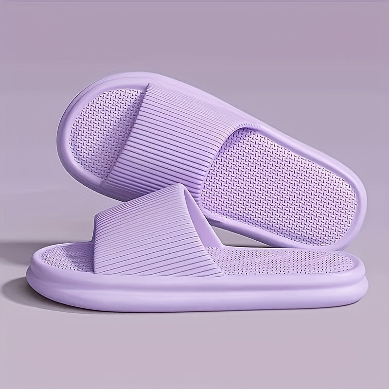 Mello Soft Ribbed Slides
