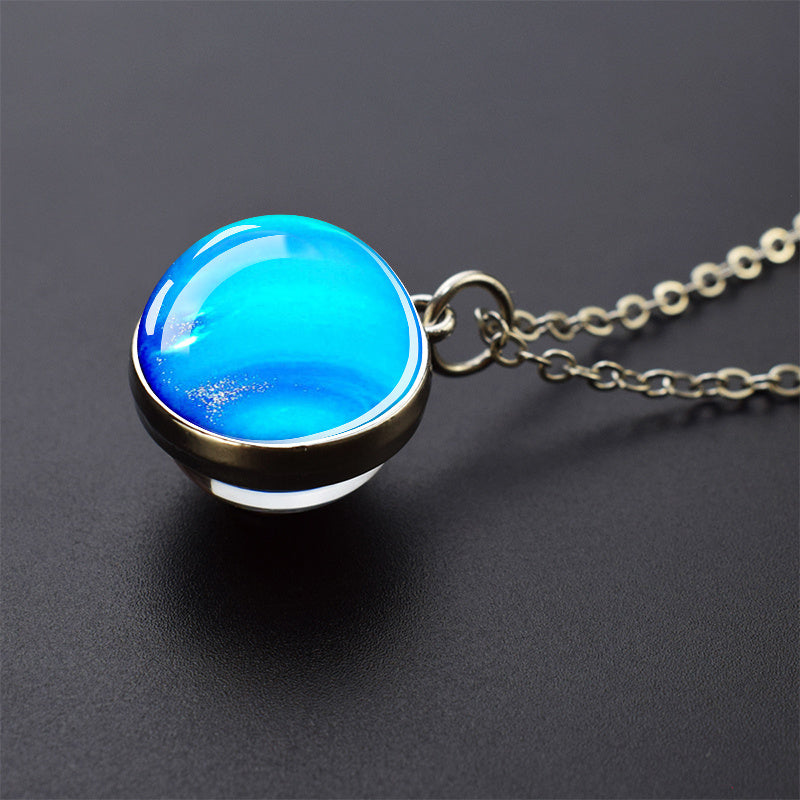 Cosmic Sphere Pendant Necklace