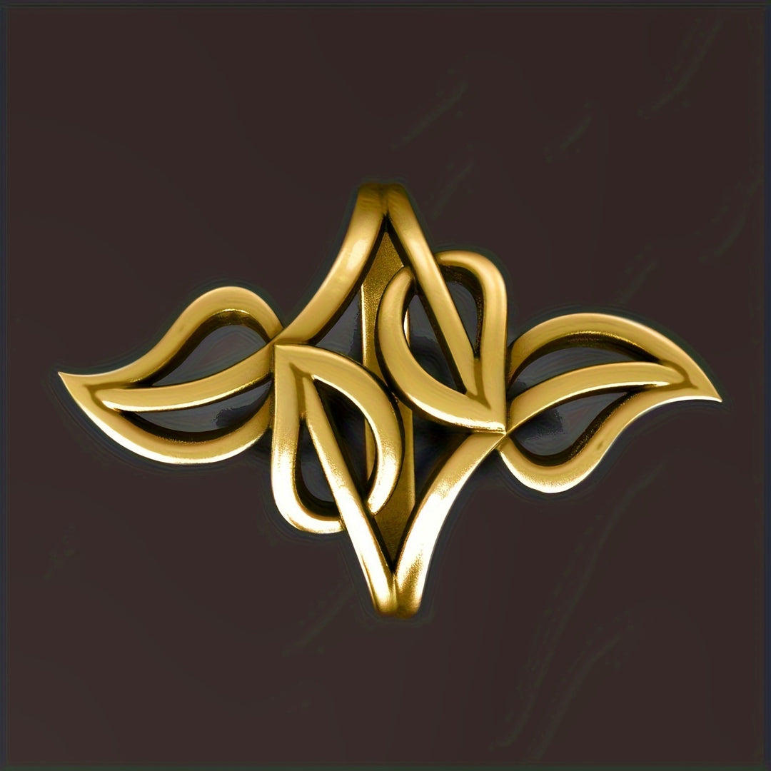 Botanic Crest Cutout Ring