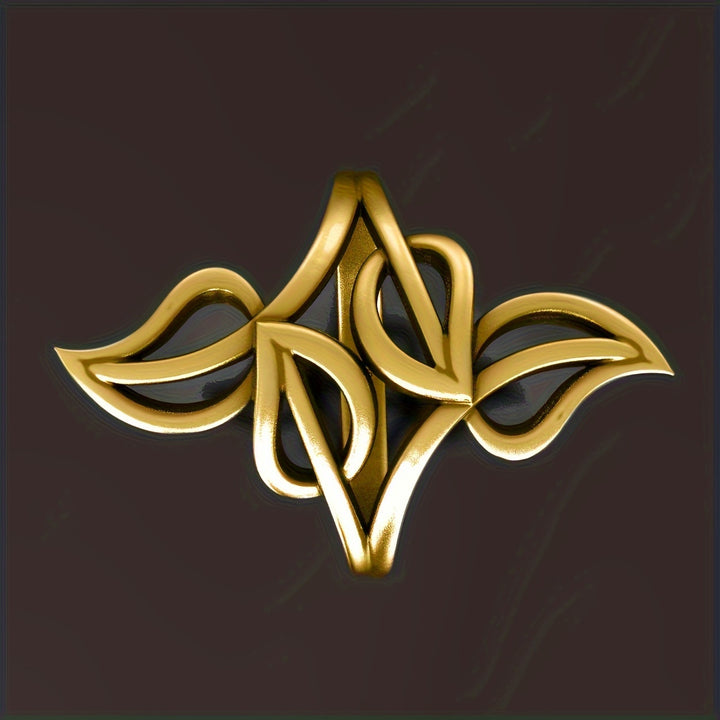 Botanic Crest Cutout Ring