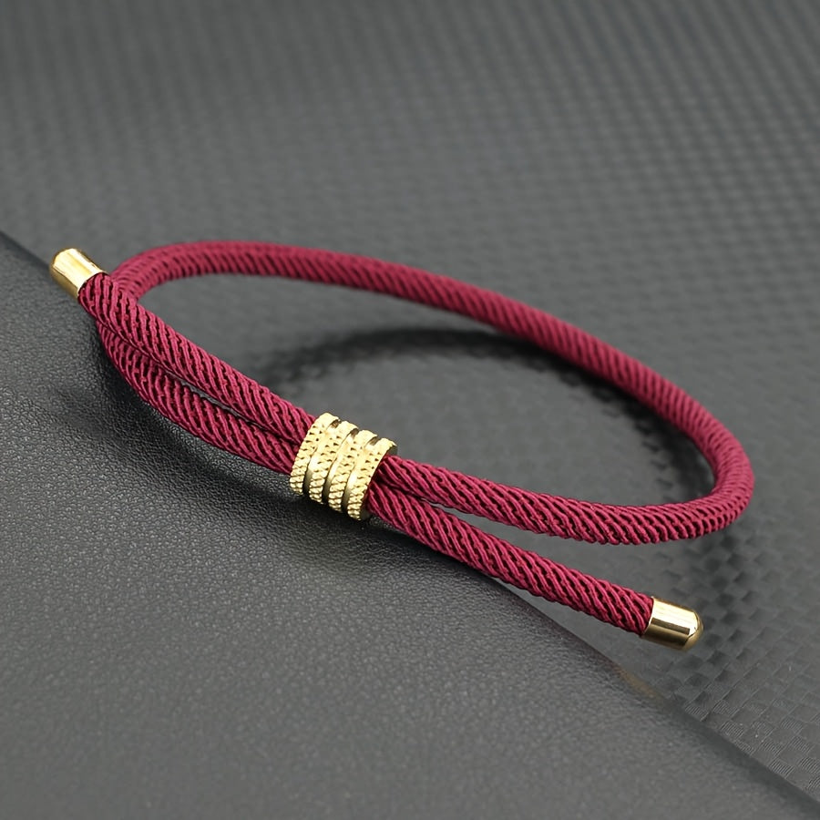 Slate Rope Bracelet
