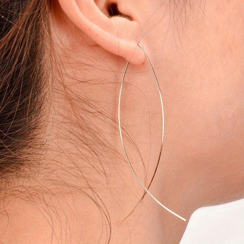 Eclipse Hoop Earrings