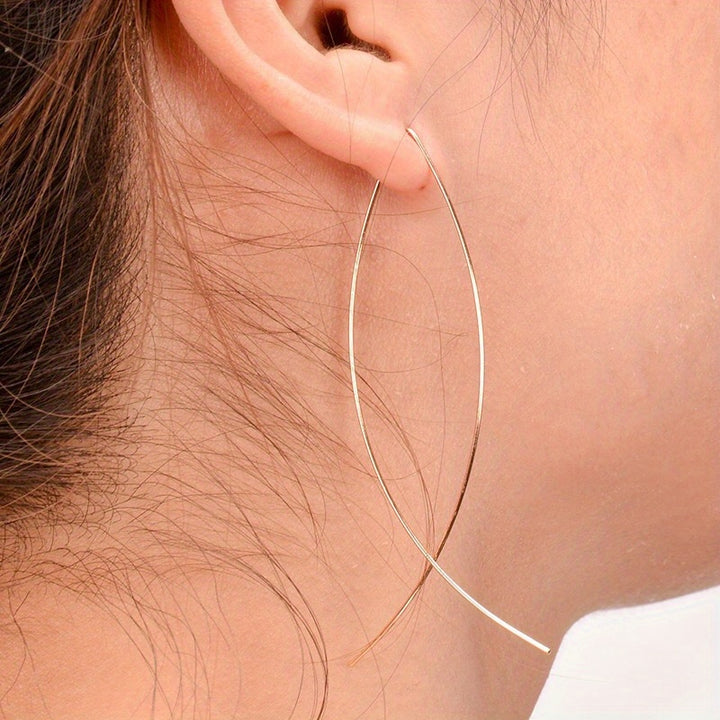 Eclipse Hoop Earrings