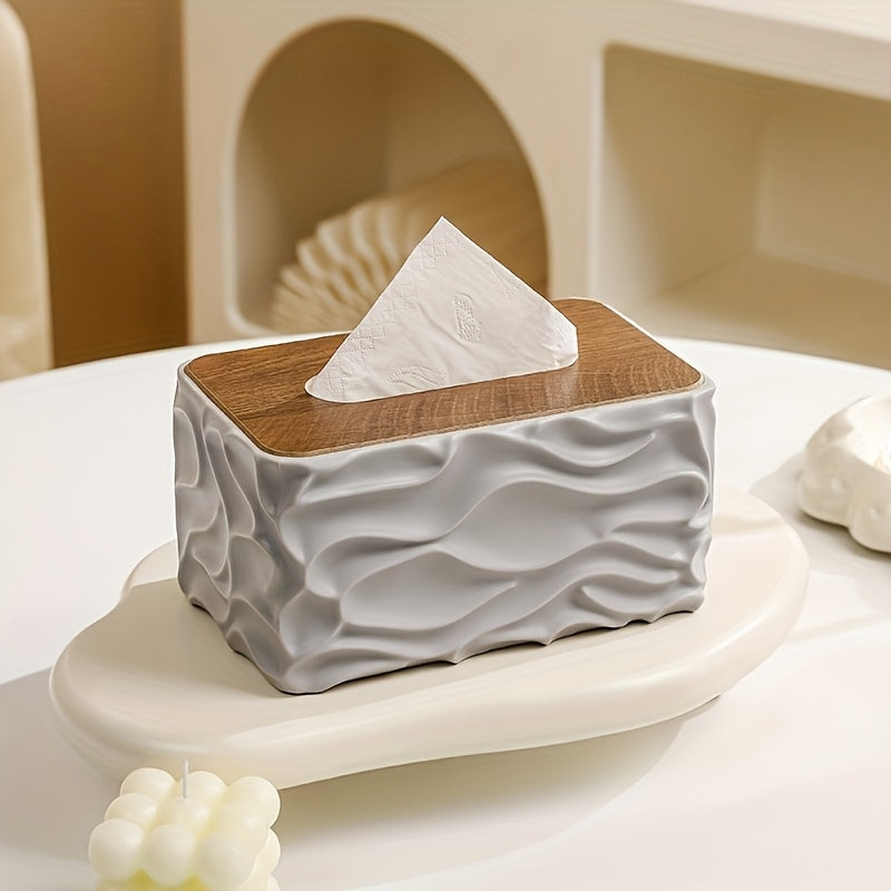 Ripple Tissue Box