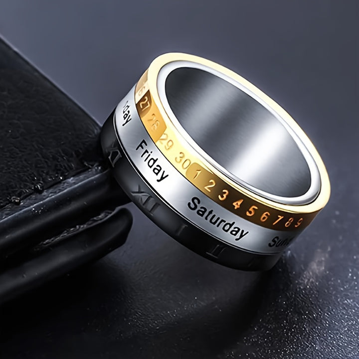 Chronos Calendar Ring