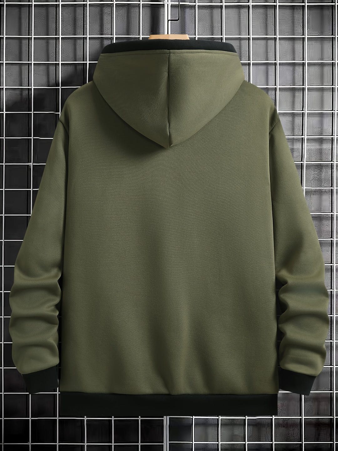 Calder Contrast Zip Hoodie