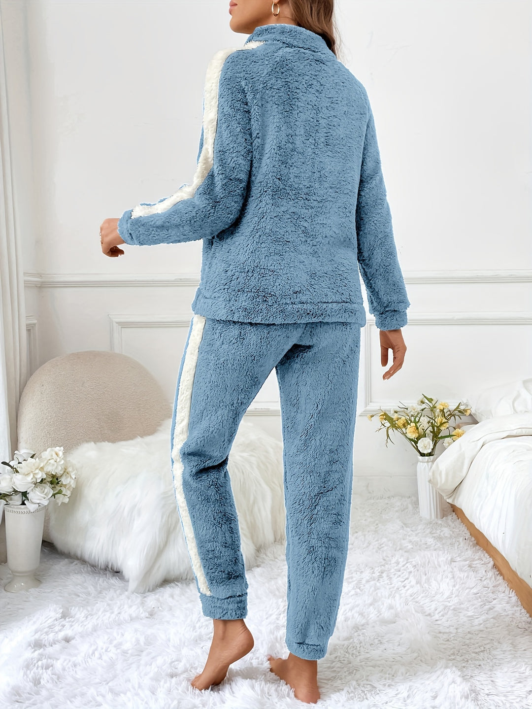 Teddy Fleece Pajama Set