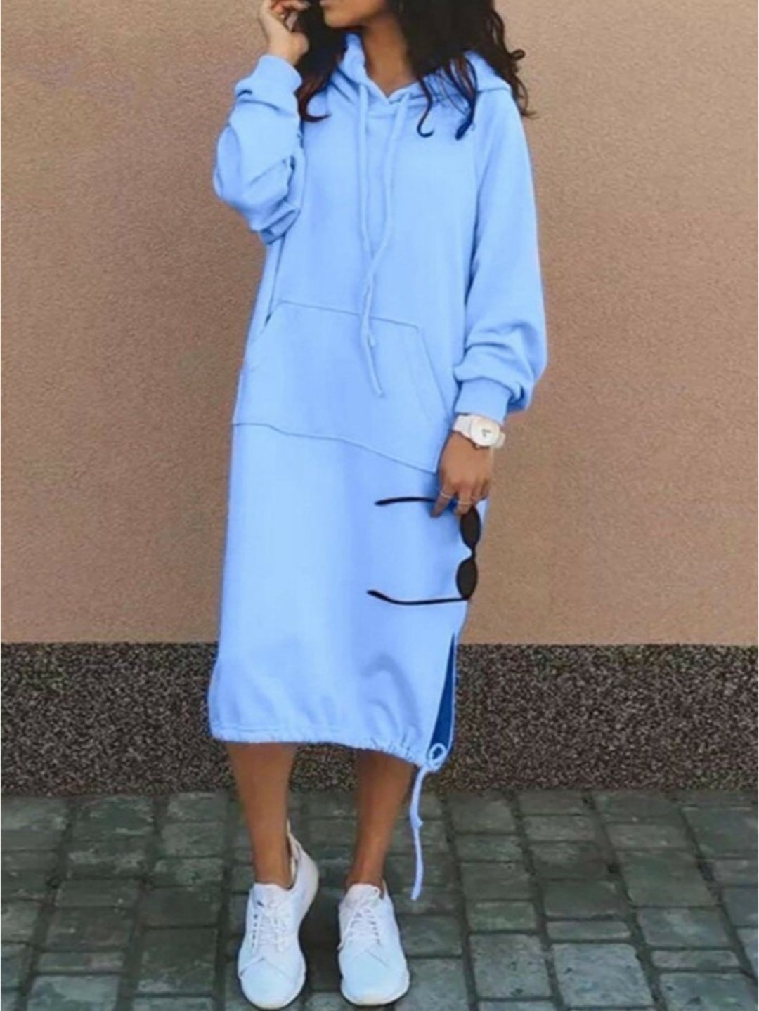 Tahlia Longline Hoodie Dress