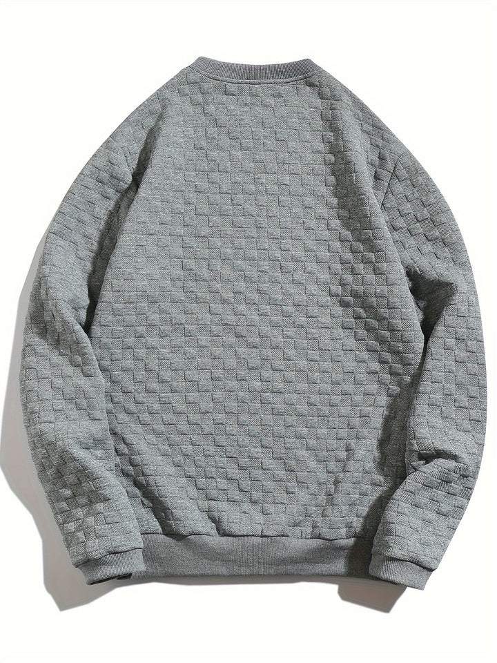 Vantage Checkered Crewneck