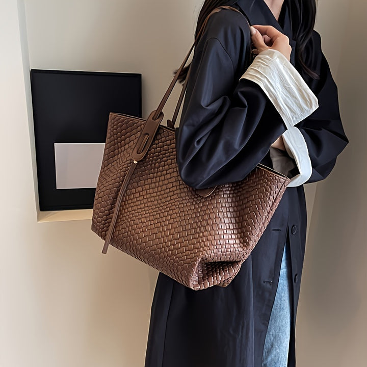 Monaco Woven Tote Bag