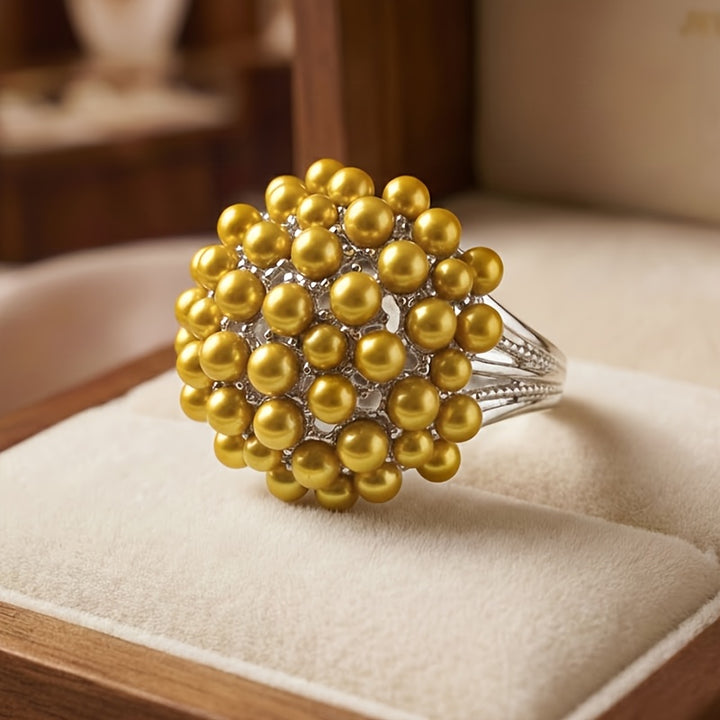 Prism Bloom Cluster Ring