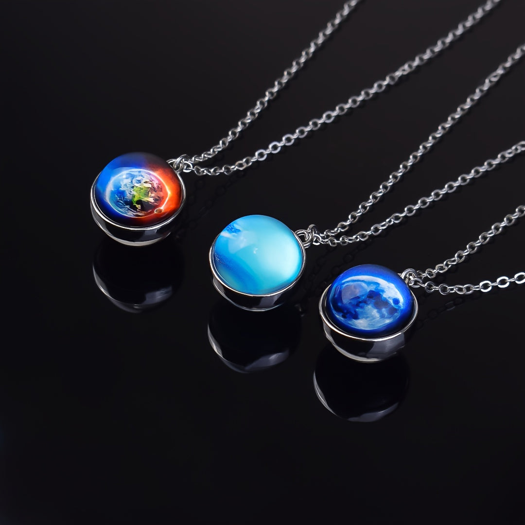 Cosmic Sphere Pendant Necklace