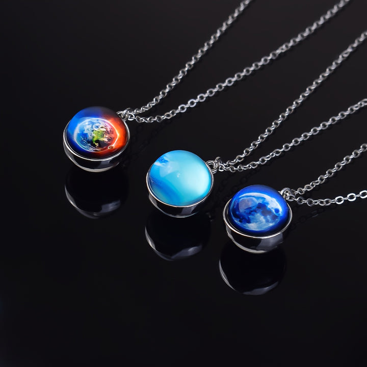 Cosmic Sphere Pendant Necklace
