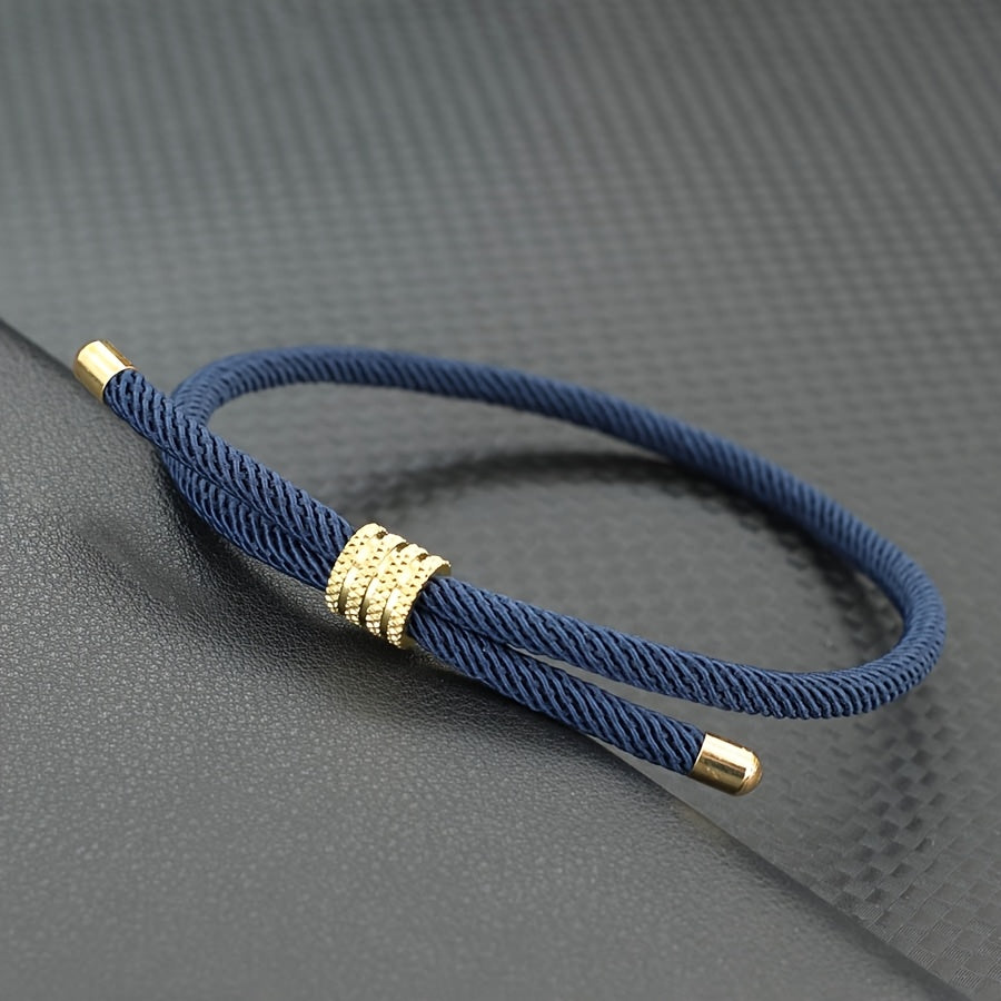 Slate Rope Bracelet