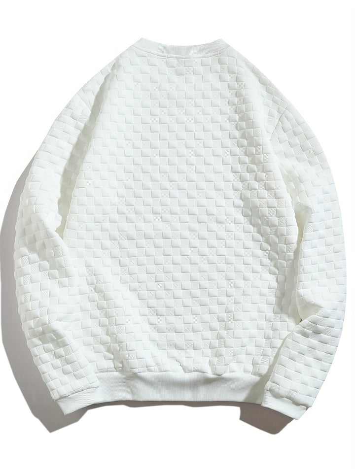 Vantage Checkered Crewneck