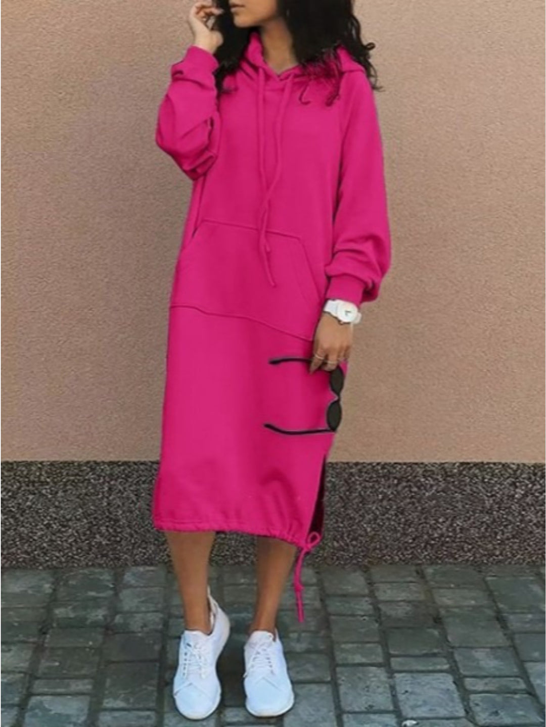 Tahlia Longline Hoodie Dress