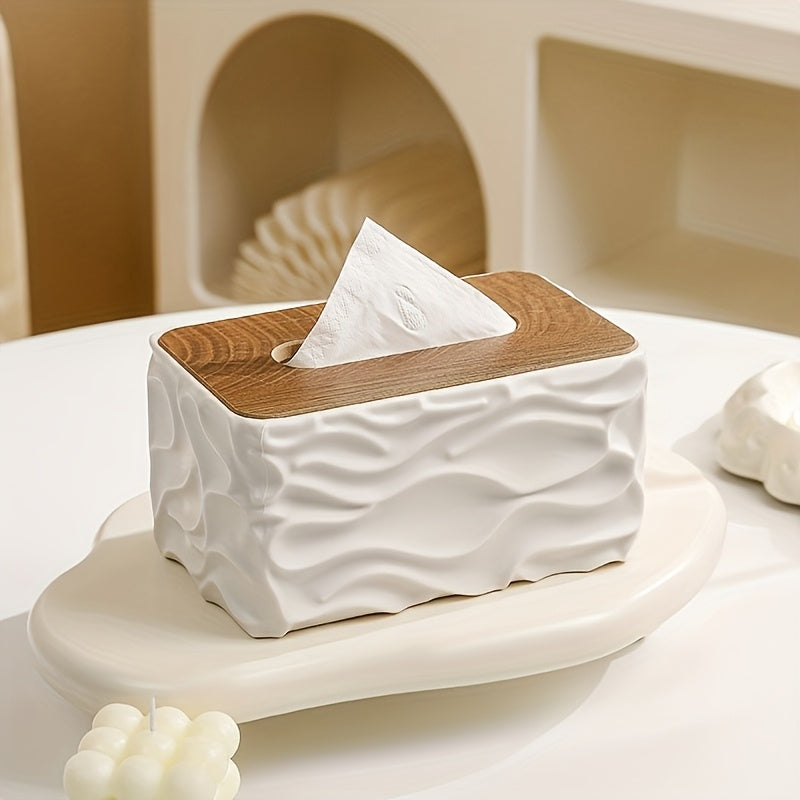 Ripple Tissue Box