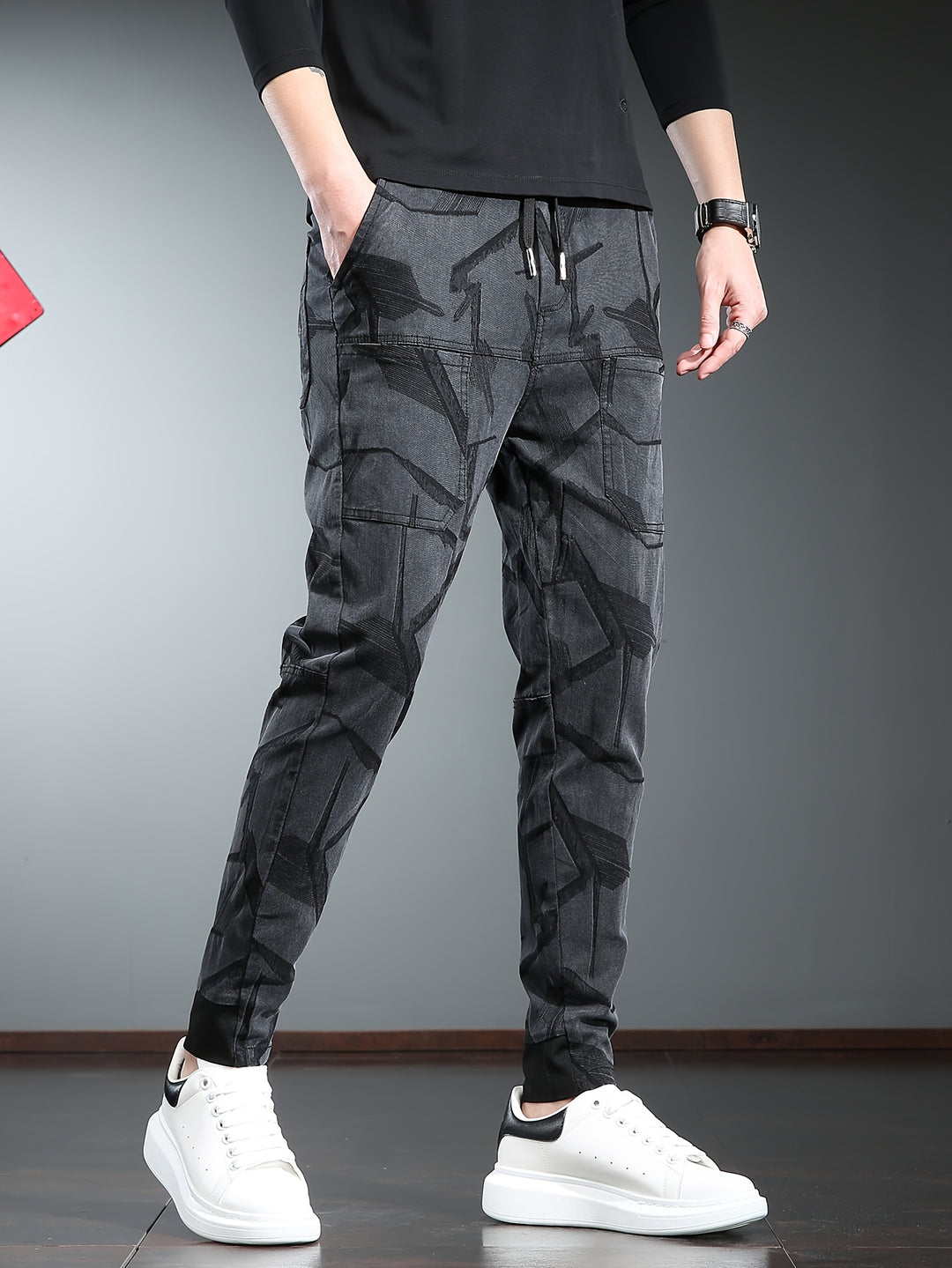 Shadow Camo Cargo Jogger