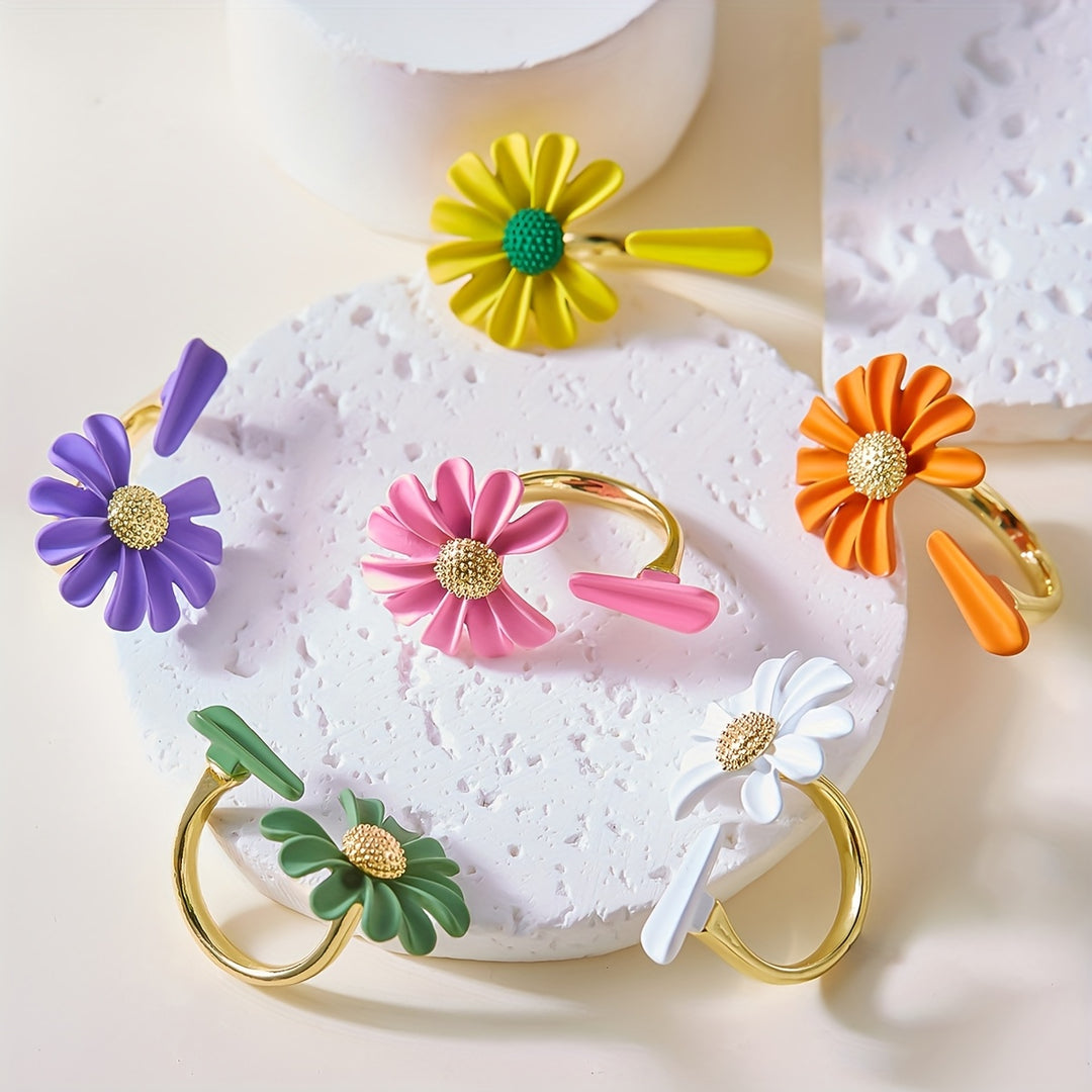 Daisy Adjustable Ring