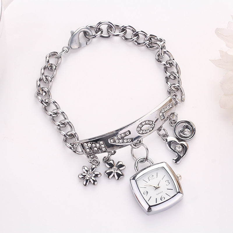 Love Charm Bracelet Watch
