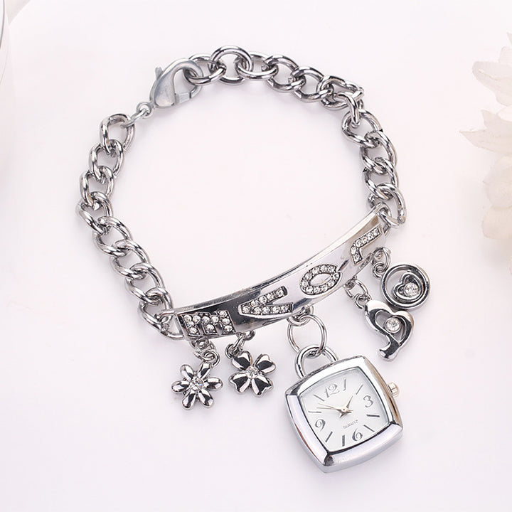 Love Charm Bracelet Watch
