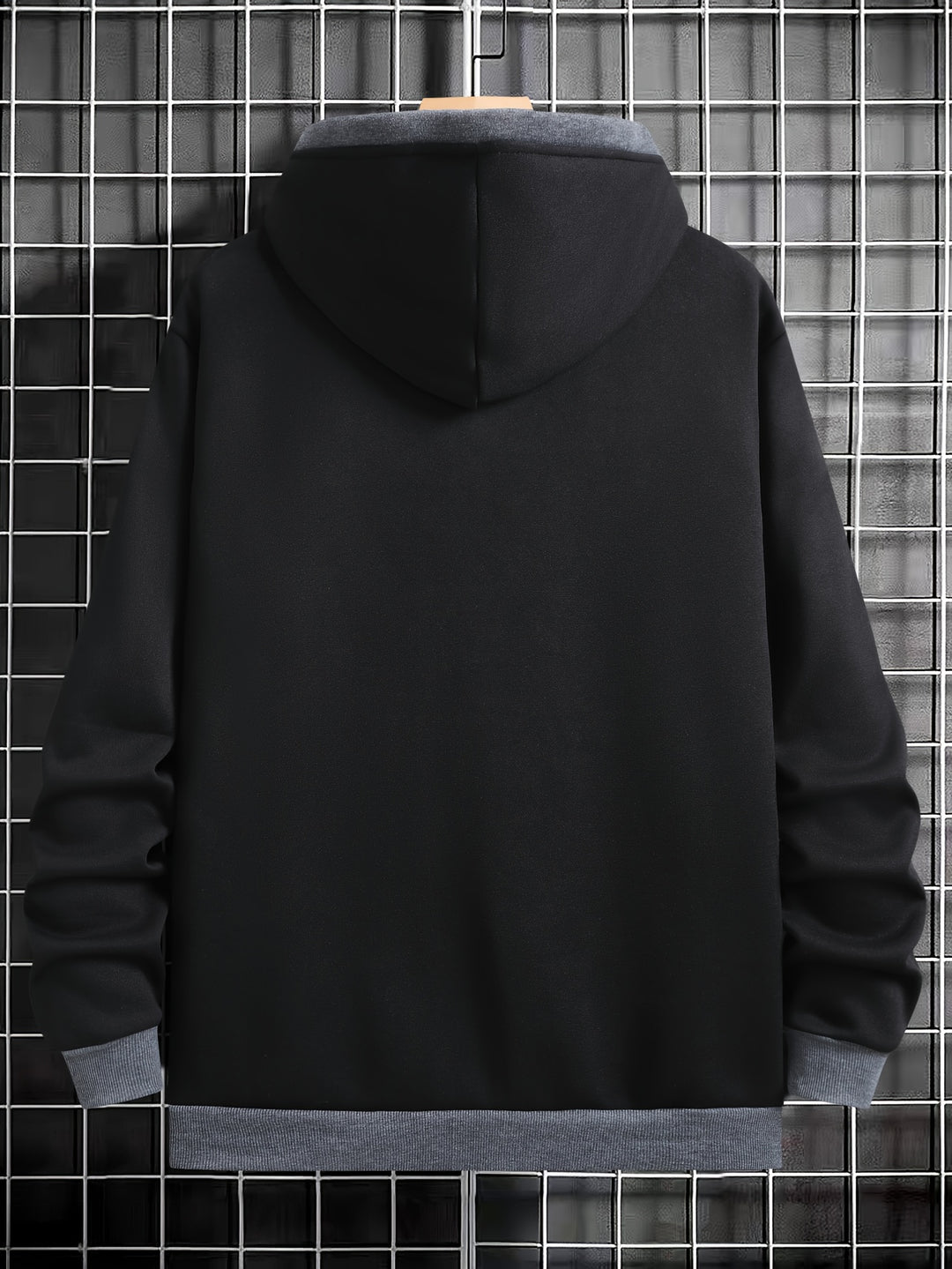 Calder Contrast Zip Hoodie