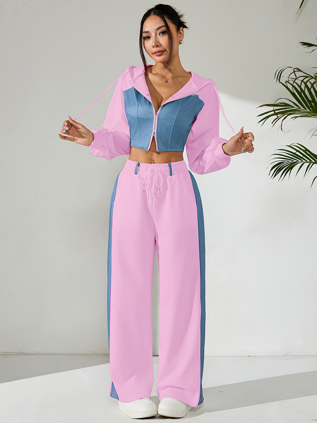 Aviara Contrast Zip Co-Ord