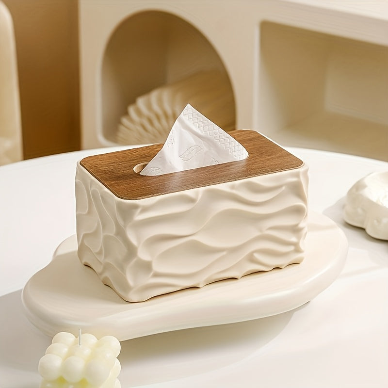Ripple Tissue Box