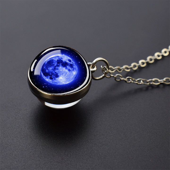 Cosmic Sphere Pendant Necklace