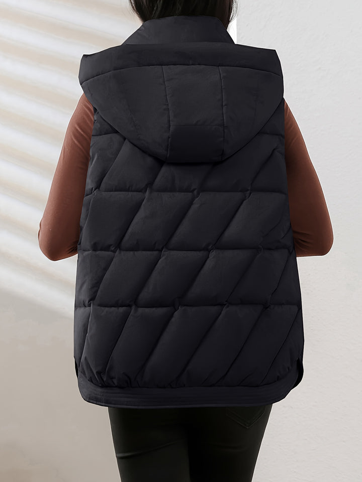 Aspen Hooded Puffer Vest