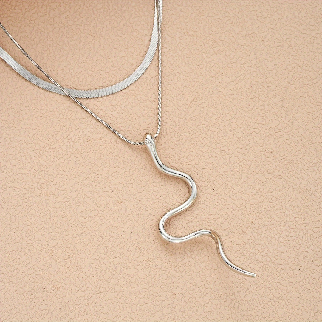 Serpentine Layered Necklace